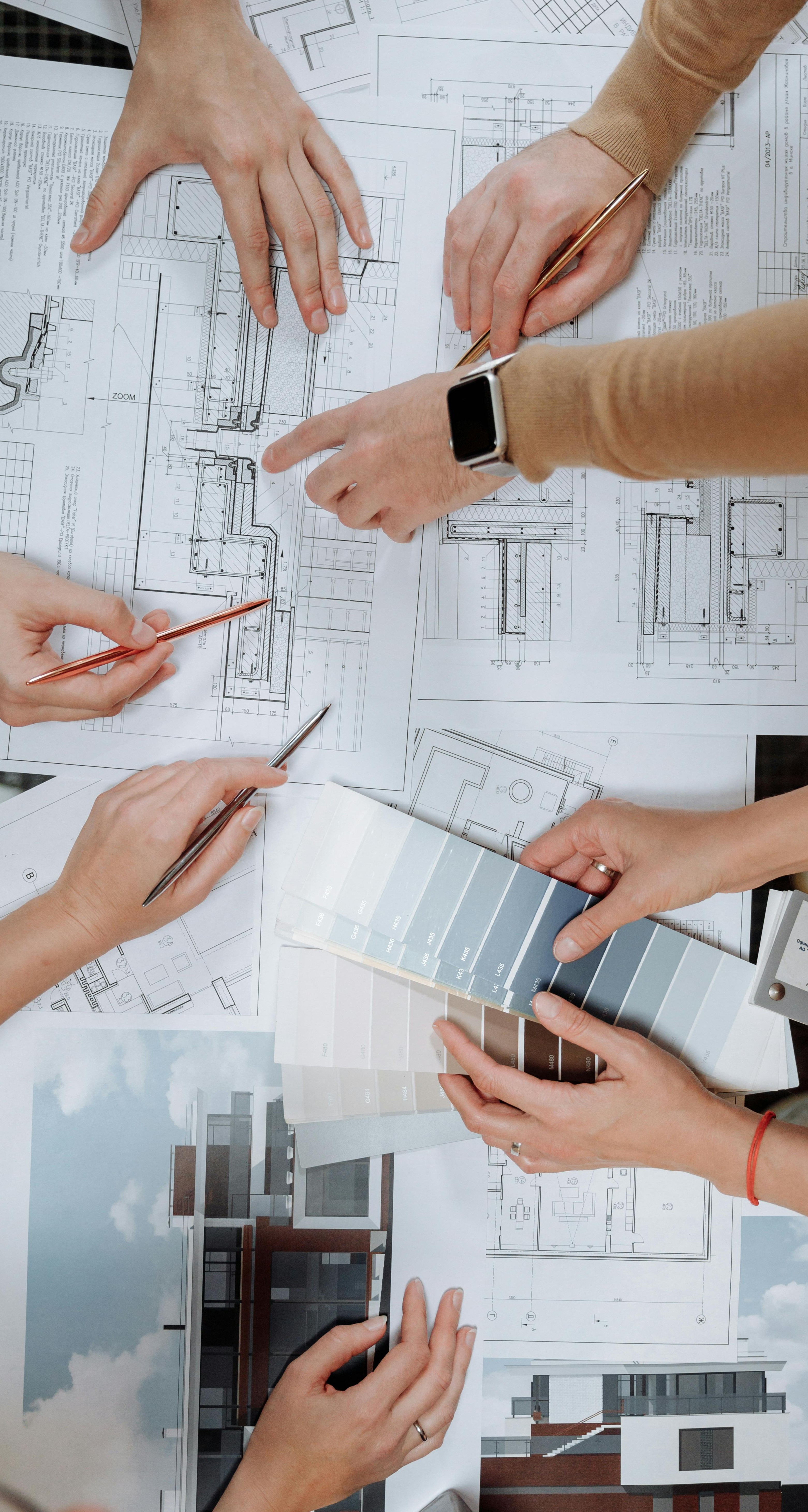 Valleiborg banner - Bouwtekeningen en inspectie